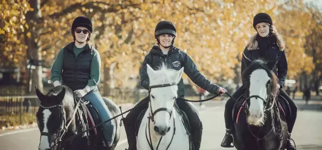 People horse riding in Hyde Park